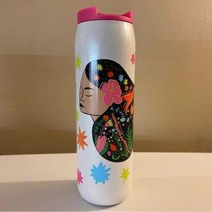 Starbucks 2023 Manuela Guillen Stainless Tumbler 16oz NEW